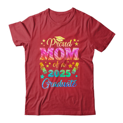 Proud Mom Of A Class Of 2027 Graduate Senior 26 Tie Dye Shirt & Hoodie | teecentury