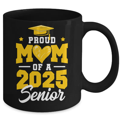 Proud Mom Of A Senior Class Of 2025 Senior Mom 2025 Golden Mug | teecentury