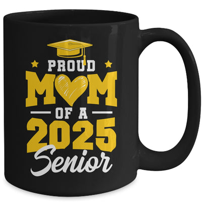 Proud Mom Of A Senior Class Of 2025 Senior Mom 2025 Golden Mug | teecentury