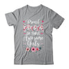 Proud Mom Of Three Awesome Girls 3 Daughters Mother's Day Shirt & Tank Top | teecentury