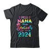 Proud Nana Class Of 2024 Graduate Senior 24 Tie Dye Shirt & Hoodie | teecentury