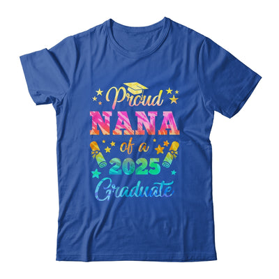 Proud Nana Of A Class Of 2027 Graduate Senior 26 Tie Dye Shirt & Hoodie | teecentury