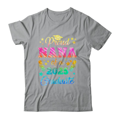 Proud Nana Of A Class Of 2027 Graduate Senior 26 Tie Dye Shirt & Hoodie | teecentury