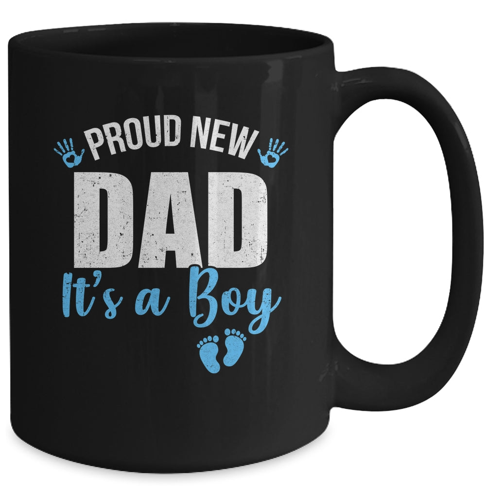 Proud New Dad It's A Boy Father To Be Soon To Be Dad 2025 Mug | teecentury