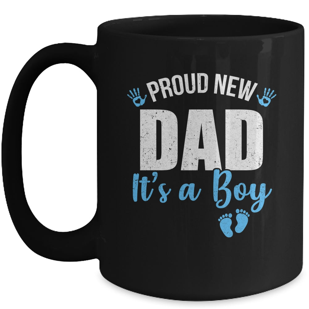 Proud New Dad It's A Boy Father To Be Soon To Be Dad 2025 Mug | teecentury