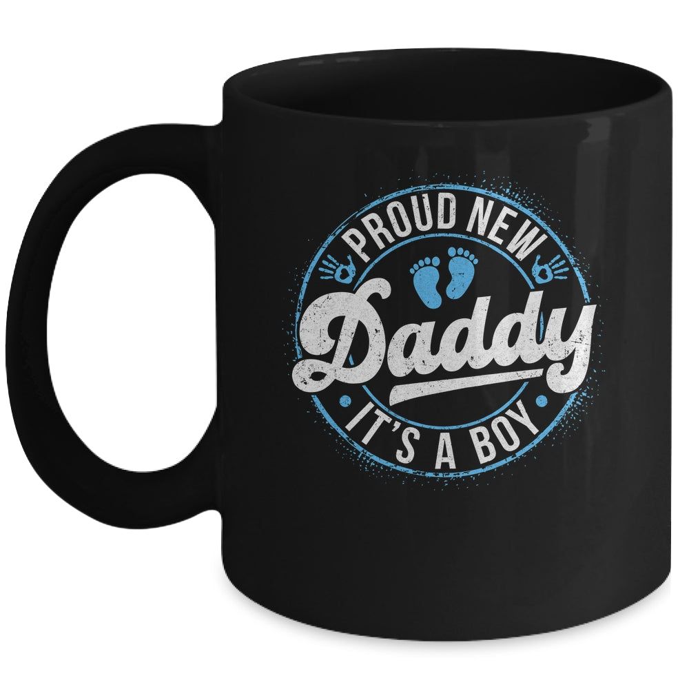 Proud New Daddy It's A Boy Dad To Be Gifts 1st Time Father Mug | teecentury