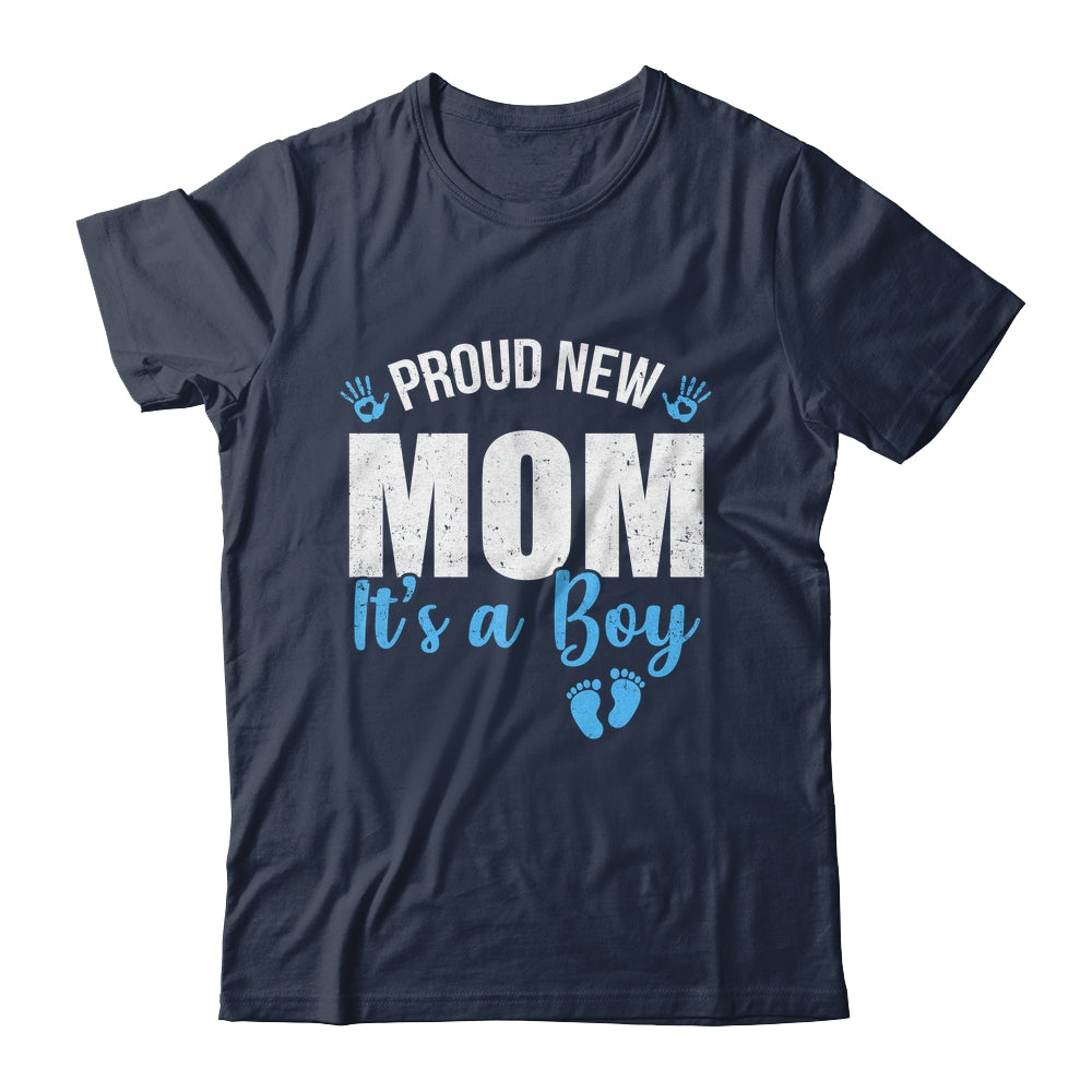 Proud New Mom It's A Boy Mother To Be Soon To Be Mom 2025 Shirt & Tank Top | teecentury