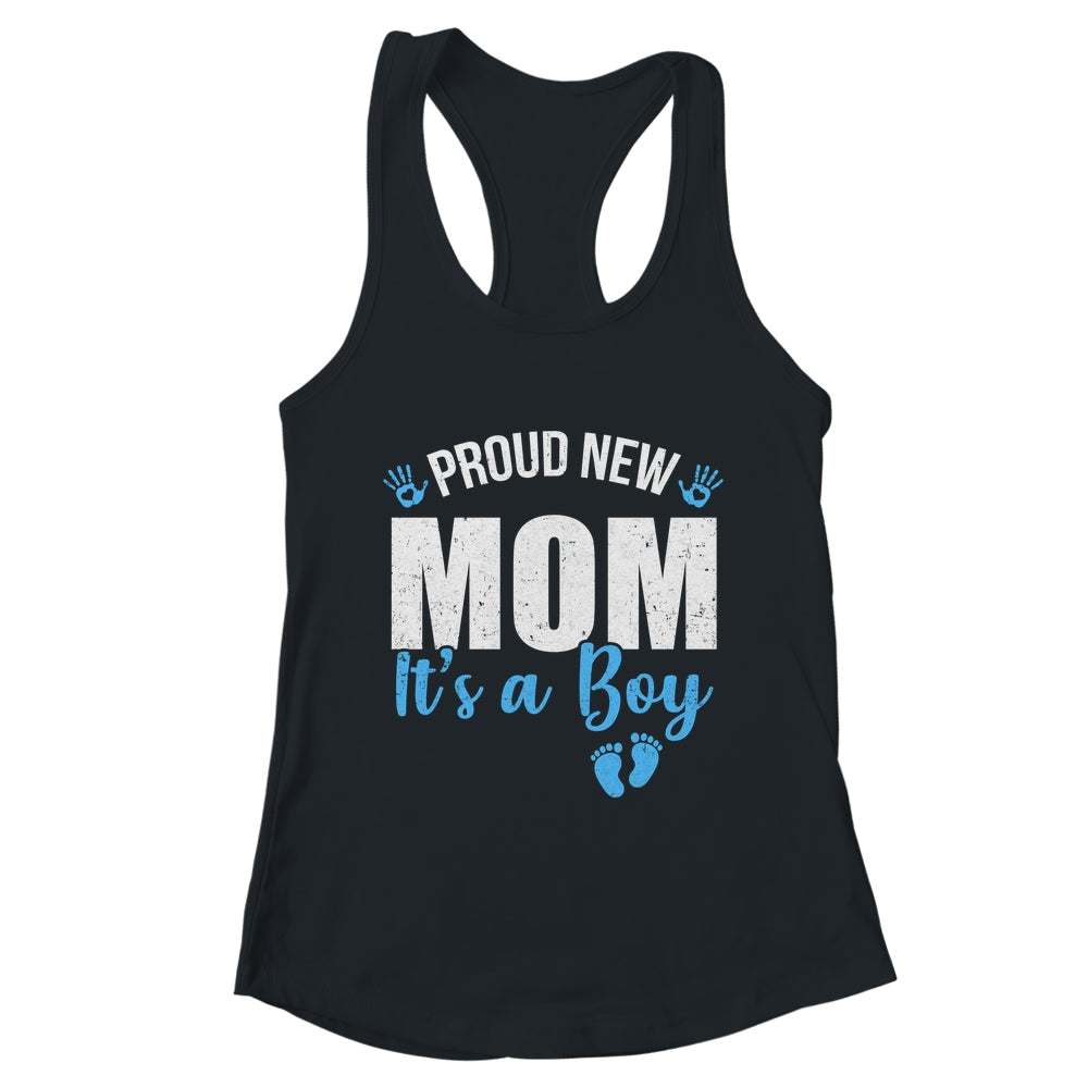 Proud New Mom It's A Boy Mother To Be Soon To Be Mom 2025 Shirt & Tank Top | teecentury
