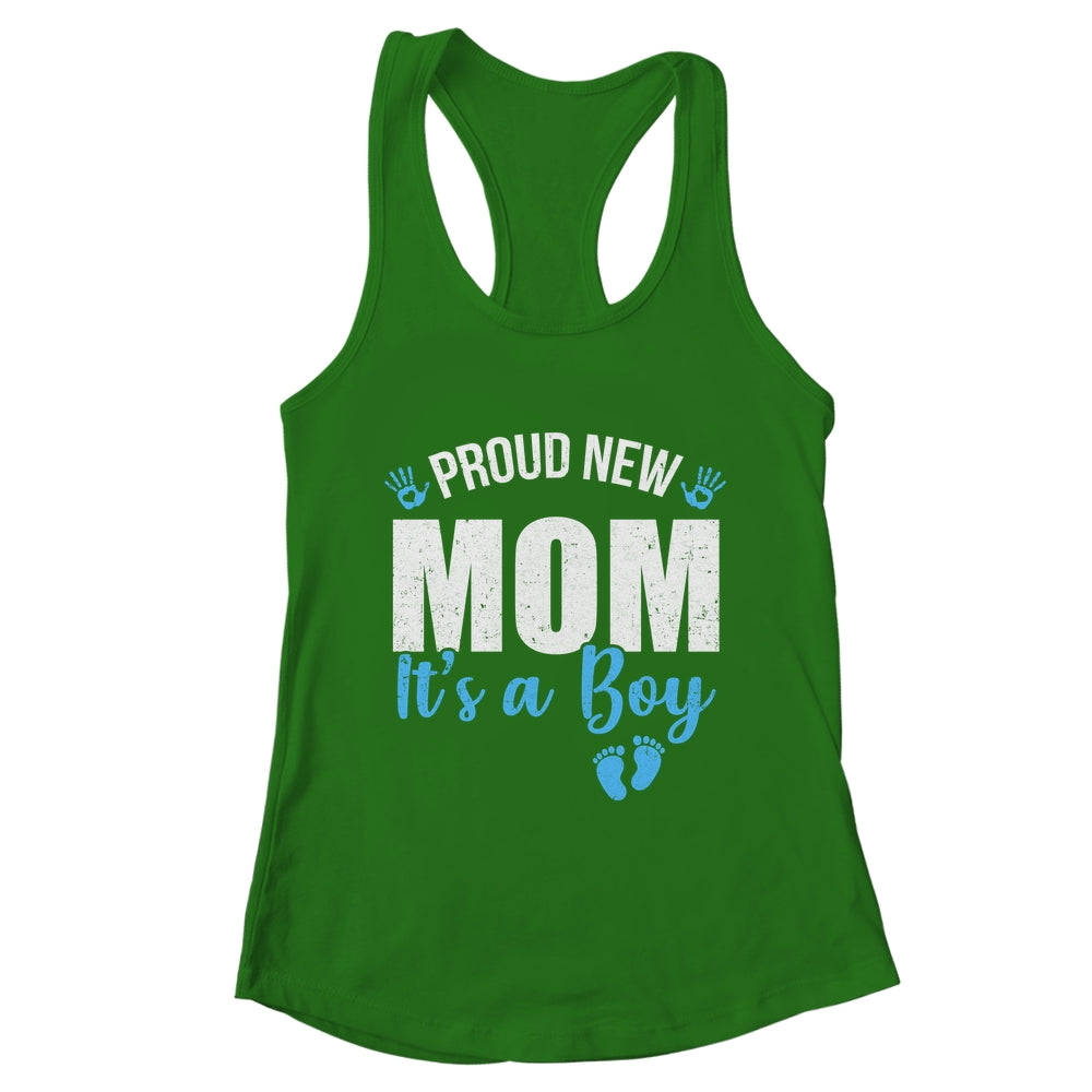 Proud New Mom It's A Boy Mother To Be Soon To Be Mom 2025 Shirt & Tank Top | teecentury