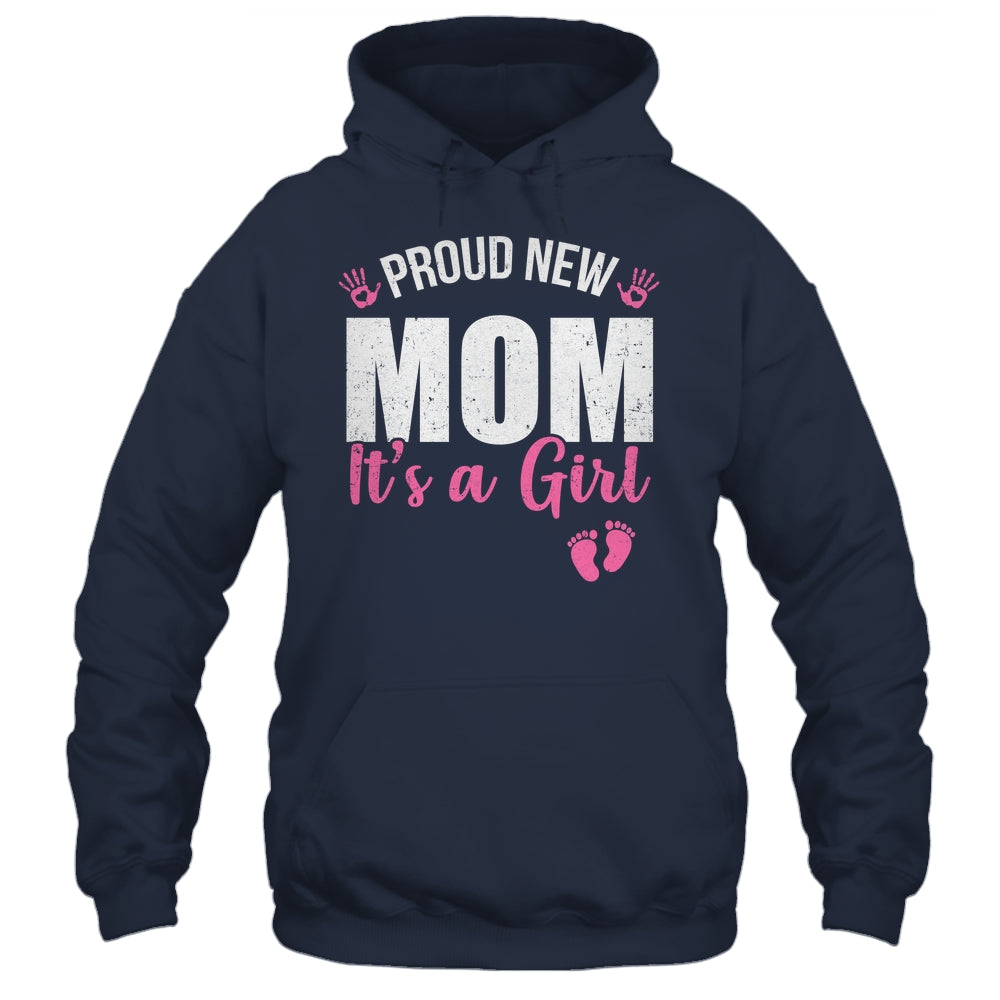 Proud New Mom It's A Girl Mother To Be Soon To Be Mom 2025 Shirt & Tank Top | teecentury