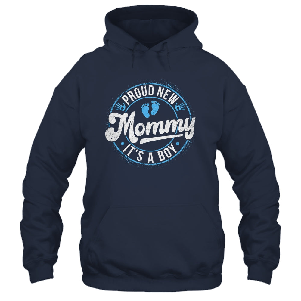 Proud New Mommy It's A Boy Mother's Day Mom To Be 1st Time Shirt & Tank Top | teecentury