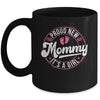 Proud New Mommy It's A Girl Mom To Be Gifts 1st Time Mother Mug | teecentury