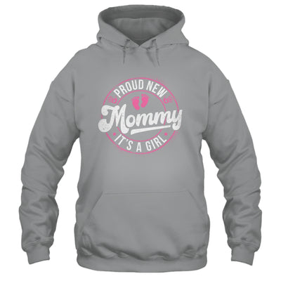 Proud New Mommy It's A Girl Mother's Day Mom To Be 1st Time Shirt & Tank Top | teecentury