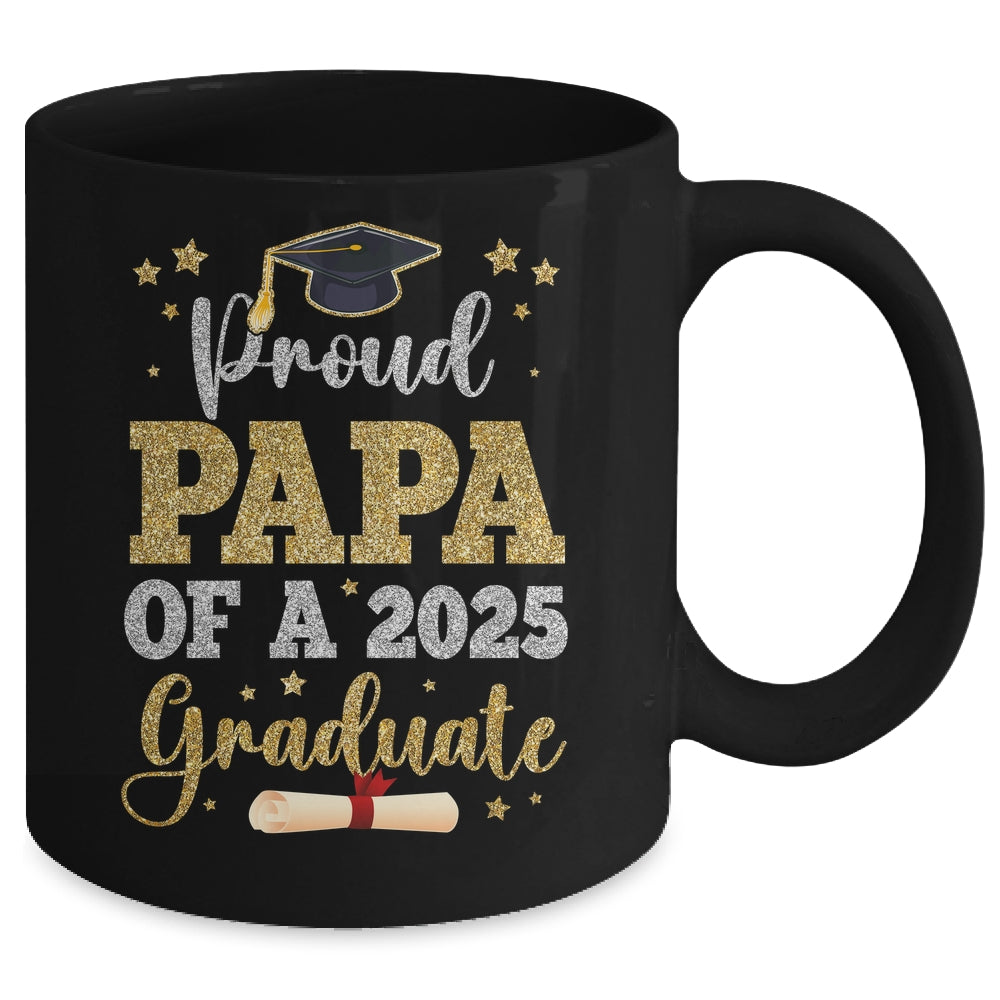 Proud Papa Of A 2025 Graduate Senior Class Of 2025 Graduation Mug | teecentury