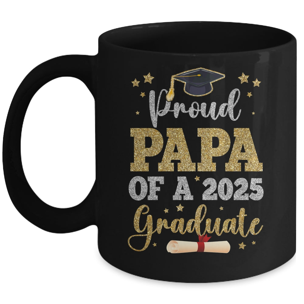 Proud Papa Of A 2025 Graduate Senior Class Of 2025 Graduation Mug | teecentury