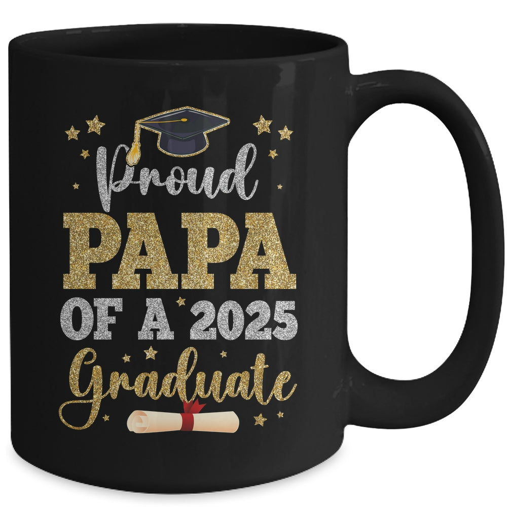 Proud Papa Of A 2025 Graduate Senior Class Of 2025 Graduation Mug | teecentury