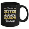 Proud Sister Of A Class Of 2024 Graduate Senior Graduation Mug | teecentury