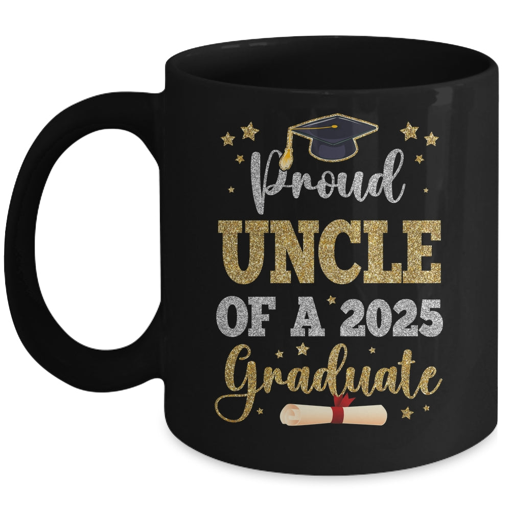 Proud Uncle Of A 2025 Graduate Senior Class Of 2025 Graduation Mug | teecentury