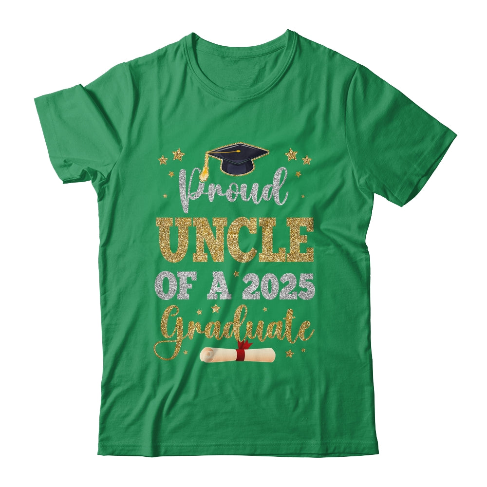 Proud Uncle Of A 2025 Graduate Senior Class Of 2025 Graduation Shirt & Hoodie | teecentury
