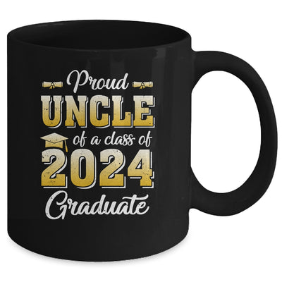 Proud Uncle Of A Class Of 2024 Graduate Senior Graduation Mug | teecentury