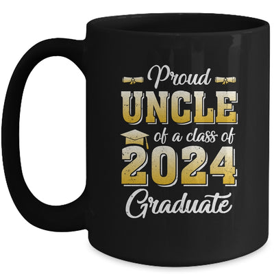 Proud Uncle Of A Class Of 2024 Graduate Senior Graduation Mug | teecentury