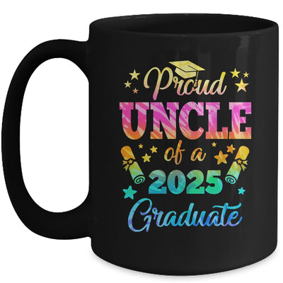 Proud Uncle Of A Class Of 2027 Graduate Senior 26 Tie Dye Mug | teecentury