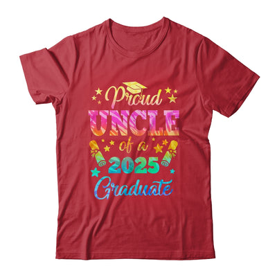 Proud Uncle Of A Class Of 2027 Graduate Senior 26 Tie Dye Shirt & Hoodie | teecentury