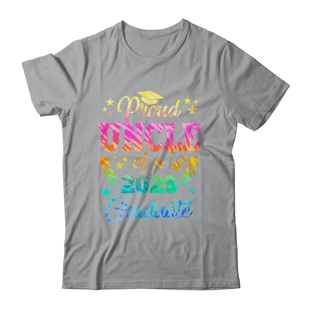 Proud Uncle Of A Class Of 2027 Graduate Senior 26 Tie Dye Shirt & Hoodie | teecentury