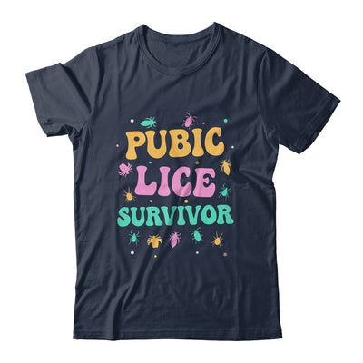 Pubic Lice Survivor Funny Embarrassing Inappropriate Shirt & Tank Top | teecentury