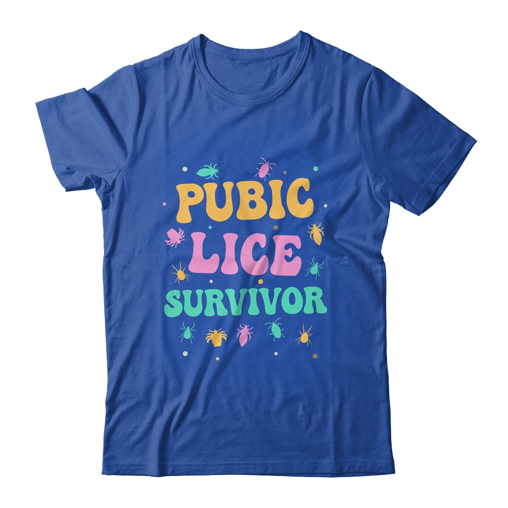 Pubic Lice Survivor Funny Embarrassing Inappropriate Shirt & Tank Top | teecentury