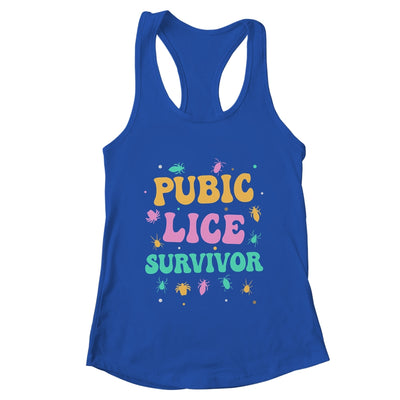 Pubic Lice Survivor Funny Embarrassing Inappropriate Shirt & Tank Top | teecentury