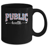 Public Health For Women Nurse Floral Nursing Women Graphic Mug | teecentury