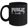 Public Health For Women Nurse Floral Nursing Women Graphic Mug | teecentury
