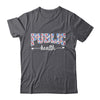 Public Health For Women Nurse Floral Nursing Women Graphic Shirt & Tank Top | teecentury