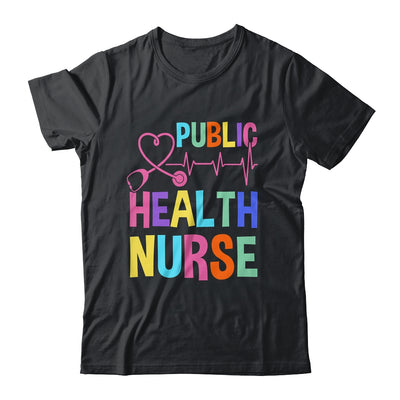 Public Health Nurse Heart For Nurse Job Design For Women Shirt & Tank Top | teecentury