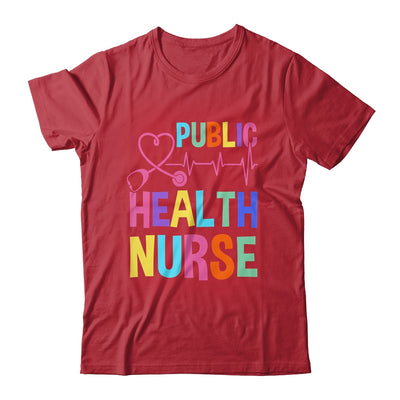 Public Health Nurse Heart For Nurse Job Design For Women Shirt & Tank Top | teecentury