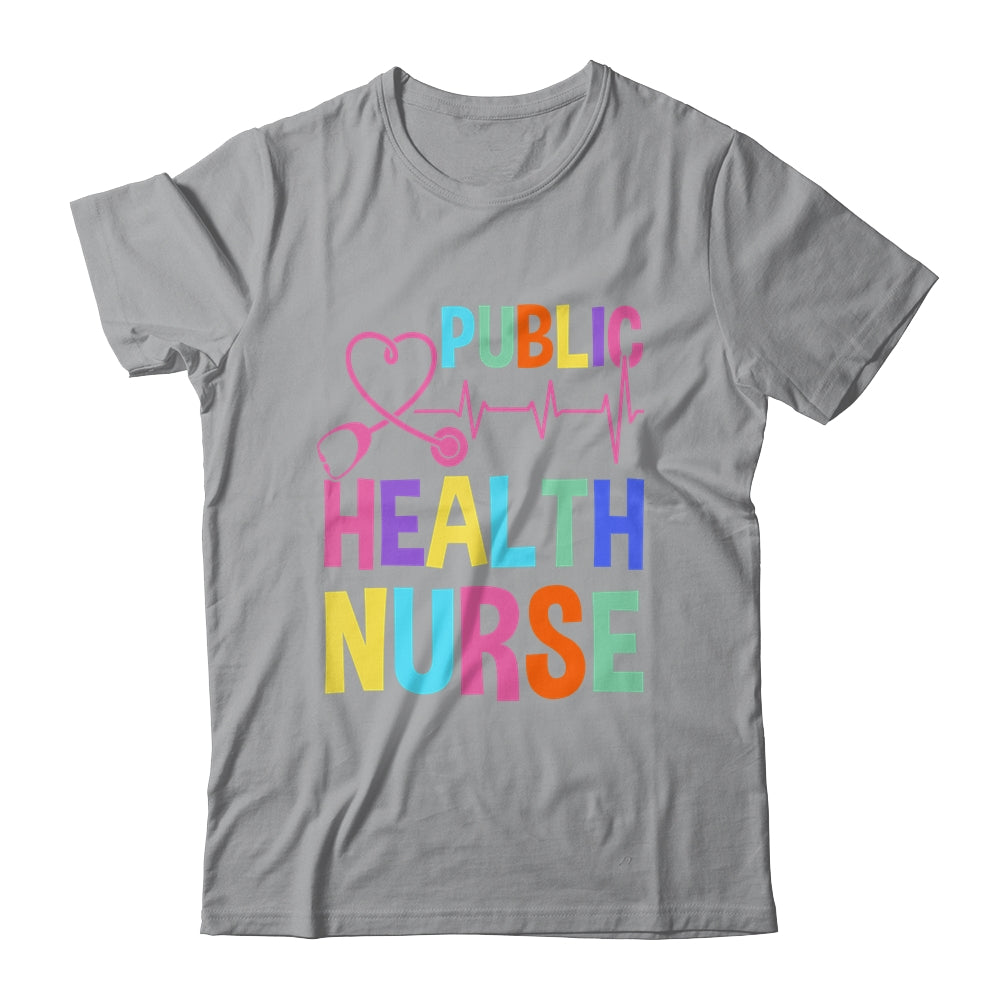Public Health Nurse Heart For Nurse Job Design For Women Shirt & Tank Top | teecentury