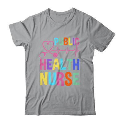 Public Health Nurse Heart For Nurse Job Design For Women Shirt & Tank Top | teecentury