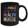 Public Health Nurse Heart For Nurse Job Design For Women Mug | teecentury