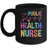 Public Health Nurse Heart For Nurse Job Design For Women Mug | teecentury