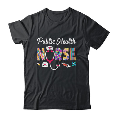 Public Health Nurse Stethoscope Nursing Design For Men Women Shirt & Tank Top | teecentury