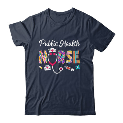 Public Health Nurse Stethoscope Nursing Design For Men Women Shirt & Tank Top | teecentury