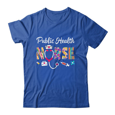 Public Health Nurse Stethoscope Nursing Design For Men Women Shirt & Tank Top | teecentury
