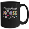 Public Health Nurse Stethoscope Nursing Design For Men Women Mug | teecentury