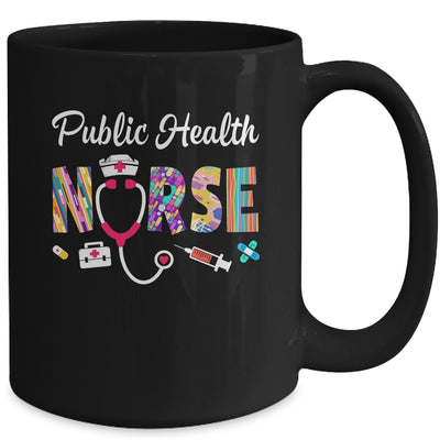 Public Health Nurse Stethoscope Nursing Design For Men Women Mug | teecentury