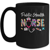 Public Health Nurse Stethoscope Nursing Design For Men Women Mug | teecentury