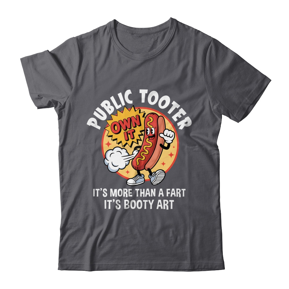 たっちー・ぶらっくもあ 　AOR CD TOOTSIE Public Tooter Funny Inappropriate Embarrassing Adult Humor Shirt