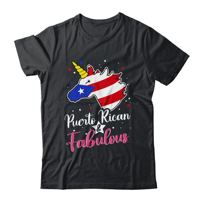 Puerto Rican And Fabulous Unicorn Puerto Rico Flag Girls Shirt & Tank Top | teecentury