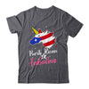 Puerto Rican And Fabulous Unicorn Puerto Rico Flag Girls Shirt & Tank Top | teecentury