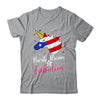 Puerto Rican And Fabulous Unicorn Puerto Rico Flag Girls Shirt & Tank Top | teecentury